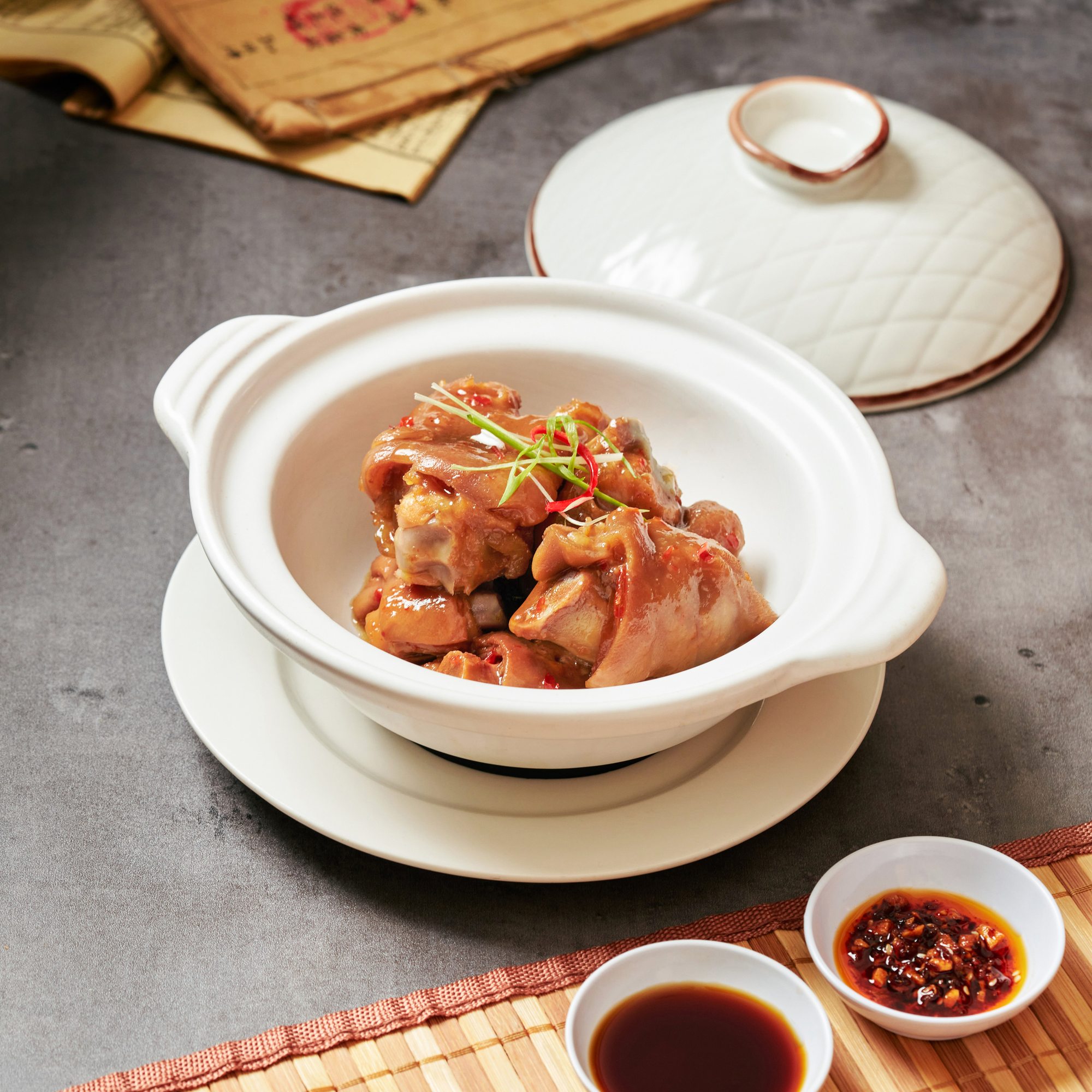 Braised pork knuckle