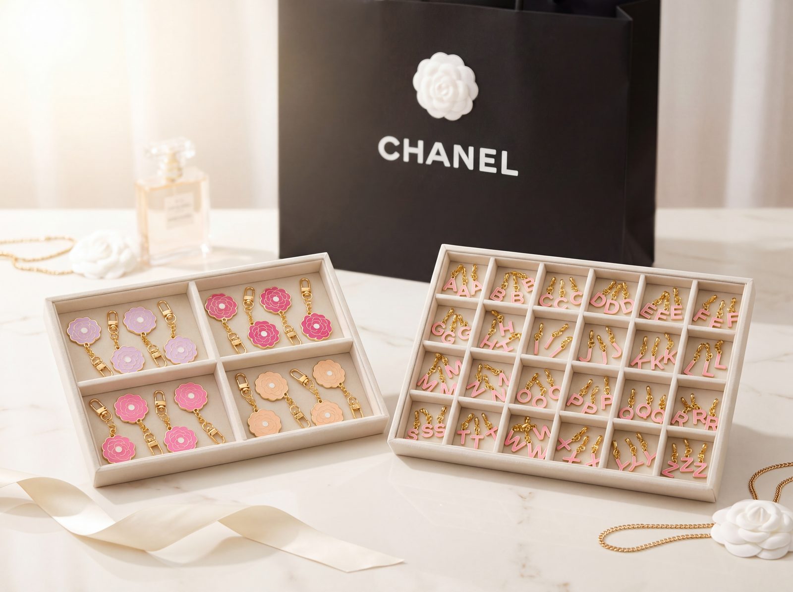 chanel keychains after